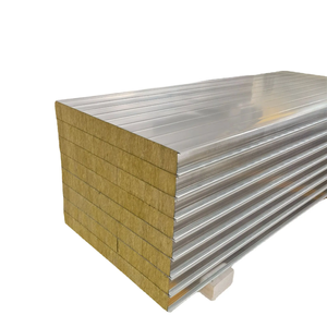 <span class=keywords><strong>Panel</strong></span> Sándwich de Lana de Roca <span class=keywords><strong>Económico</strong></span> de 50 mm de Espesor para Viviendas Temporales - Product Image 1