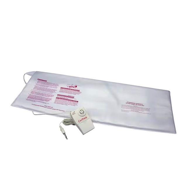 Portable Plastic Sensor Mat Alarm for Bed-Waterproof Horn Alarm