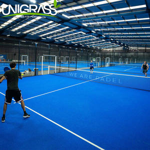 Fornitore professionale a caldo zincato Padel campo da Tennis Club centro sportivo esterno panoramico Paddle Court tetto - Product Image 4