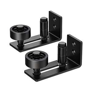 Guide <span class=keywords><strong>de</strong></span> plancher pour <span class=keywords><strong>porte</strong></span> <span class=keywords><strong>de</strong></span> grange coulissante Conception affleurante Montage mural Fond réglable Rouleau plat anti-rayures Quincaillerie pour <span class=keywords><strong>porte</strong></span> <span class=keywords><strong>de</strong></span> grange - Product Image 1