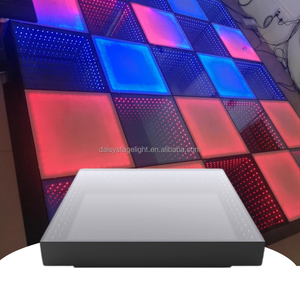 Led 3D Infinity gương video sân khấu 20 Wát trắng chiếu sáng DMX512 Glass Magnetic 3D sàn nhảy cho đám cưới ngoài trời tiệc - Product Image 1