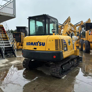 Excavadora usada KOMATSU PC56-7 Precio económico excelente rendimiento Excavadora usada KOMATSU en venta - Product Image 1
