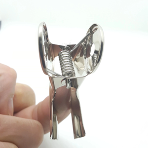 Clip de reliure de documents à longue queue en acier inoxydable de 63 mm, clip de reçu métallique à tête ronde <span class=keywords><strong>pour</strong></span> papeterie de bureau - Product Image 4