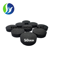 50mm encens charbon éclairage rapide encens shisha narguilé bakhoor charbon de bois