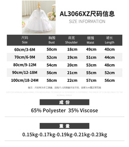 FSMKTZ vestido de encaje de satén Floral <span class=keywords><strong>para</strong></span> <span class=keywords><strong>niñas</strong></span> AL181XZ vestido de princesa <span class=keywords><strong>para</strong></span> el primer cumpleaños del bebé Formal cuello redondo Maxi Mini <span class=keywords><strong>para</strong></span> primavera - Product Image 6