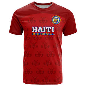 Maillot de football des Grenadiers d'Haïti, impression à la demande, uniforme de football personnalisé pour homme, col rond, respirant, manches courtes, séchage rapide - Product Image 2