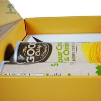 Mini papier pliable, boîte d'emballage biodégradables pour gâteaux et biscuits, pommes de terre, vente en gros