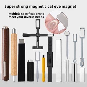 Outil magnétique cylindrique pour nail art effet œil <span class=keywords><strong>de</strong></span> chat, aimant puissant à effet éclair, pierre magnétique multifonctionnelle pour gel, emballage <span class=keywords><strong>de</strong></span> base - Product Image 5