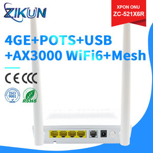 Módem ADSL IPTV XPON de Modo Dual en Oferta, ZC-521X6R 4GE+1POTS+1USB+AX3000 WiFi6+Mesh, Precio al por Mayor - Product Image 6