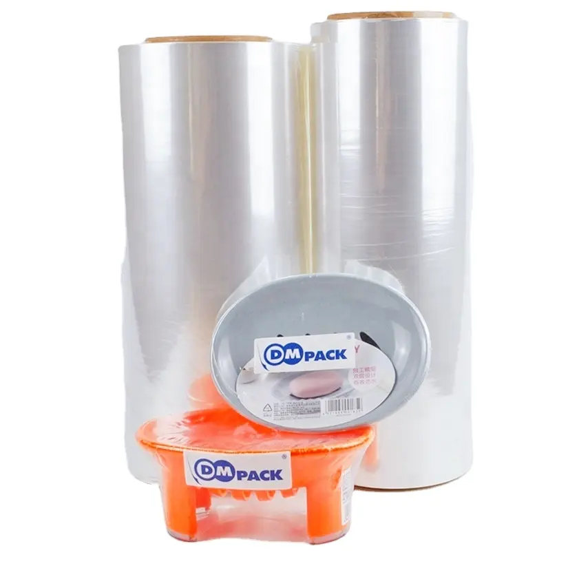 Heavy Duty Thick Durable Packing Moving Packaging Plastic PE Shrink Film Printable Heat Wrap Roll Clear Shrink Film