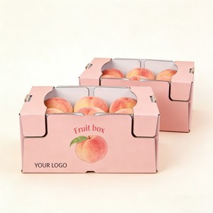 Boîtes d'expédition en carton pour kiwis, pêches, bananes, raisins, de haute qualité, 5 couches, pour l'emballage des fruits en gros - Product Image 5