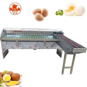 Classificador automático de ovos, máquina de processamento e classificação de peso para lavagem de ovos de galinha e pato de ganso