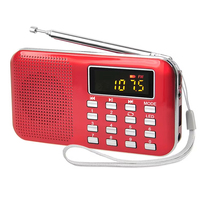 Radio FM de poche L218, lecteur MP3, haut-parleur d'actualités, scanner de radios portables, recherche automatique de chaînes, radio multifonction