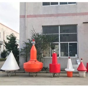 Giá thấp HDPE điều hướng biển phao năng lượng mặt trời đèn nổi bề mặt đánh dấu phao 700mm đường kính bền nhựa năng lượng mặt trời Powered - Product Image 4