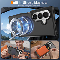Étui de téléphone portable magnétique pliable de qualité supérieure pour Samsung Z Fold 8 Ultra, finition mate, toucher doux et soyeux, antichoc, étui de smartphone personnalisé