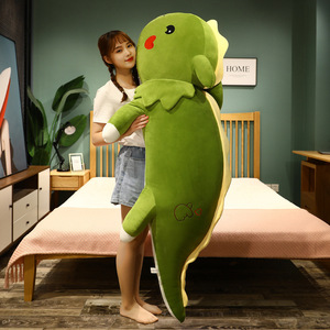 Angela Mainan Mewah Dinosaurus Cantik Ukuran Besar, Boneka Hewan Kartun Lembut, Bantal Tidur Pacar, Hadiah Ulang Tahun Anak Perempuan - Product Image 3