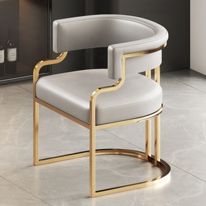 Luxury Stainless Steel Salon Chair for Barbershop Hair Salon Hotel & Office-Modern Commercial Salon Furniture - Product Image 6