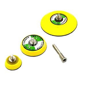 Disco de Pulido en Seco WD de 1 Pulgada (25mm) con 6 Dientes, Clip de Velcro para Amoladora, No Abrasivo, PU, Nylon, Cierre de Gancho y Bucle - Product Image 2