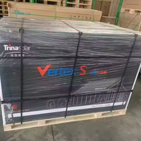 Trina Panneau solaire monocristallin Vertex N TSM-NEG21C.20 695-720W N-type Topcon Bifacial Double verre 715W Panneau solaire
