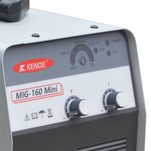KENDE 220V <span class=keywords><strong>MIG</strong></span>/MMA Mini Máquina de Soldar Portátil con Inversor <span class=keywords><strong>MIG</strong></span>-160 Nueva 5.3KW Diámetro de Hilo de 1.0mm Ciclo de Trabajo del 30% Acero al Carbono 1 - Product Image 4