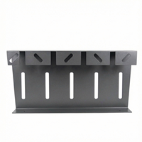 Support de stationnement pour vélos robuste de type plaque, support multi-vélos pour usage scolaire, commercial et extérieur