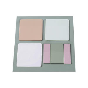 Transparent Custom Sticky Strip Index Tabs Page Memo <b>Pads</b> Sticky Notes Combination Set - Product Image 1