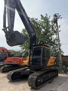 Excavatrice sur chenilles Hyundai HX225HD, moteur puissant et hydraulique stable, excavatrice d'occasion pour travaux de terrassement, construction routière avec certification CE - Product Image 3