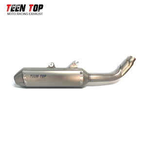 Silencieux d'échappement en titane à enfiler pour <span class=keywords><strong>KTM</strong></span> 450SMR 250/<span class=keywords><strong>350</strong></span>/450 SX-F XC-F 450SX-F Factory Edition US Dirt Bike Motocross 2018-23 - Product Image 5