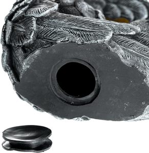 Urne funéraire en <span class=keywords><strong>pierre</strong></span> pour chien, cadeau commémoratif pour animaux de compagnie, condoléances pour la perte d'un animal, logo personnalisé, taille moyenne - Product Image 2