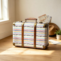 Valise en carton pour bébé nouveau-né avec poignée, emballage en boîtes en papier pour vêtements d'enfants, vente en gros pour nouveau-nés et jeunes enfants