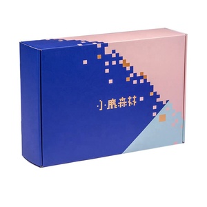 Box Contact Lens Free Stock Sample Custom Corrugated Shipping Mailer Paper Box For Contact Lens Packaging