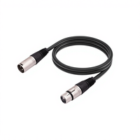 Câble audio professionnel de haute qualité 10m 3 broches XLR mâle vers femelle, câble multicœur pour microphone, amplificateur, mélangeur, projecteur