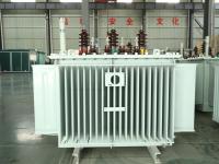 Transformateur électrique Ganzhong personnalisable 200 kVA triphasé immergé dans l'huile S13/S14, entrée 10 kV/11 kV, sortie 400 V/110 V, 50 Hz, transformateur de puissance industriel