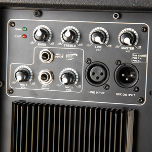 Enceinte active PA de 15 pouces avec amplificateur de classe H - 400 W RMS, 123 dB SPL max, idéale pour les groupes, les DJ et les artistes solo - Product Image 3