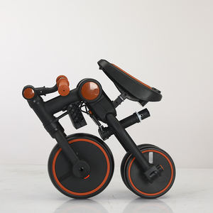Vente en gros <span class=keywords><strong>8</strong></span> en 1 trotteur tricycle pour enfants tricycle pour bébés garçons et filles poussette de bicyclette d'équilibre pliante pour enfants - Product Image 6
