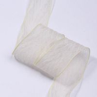 10yards/pièces, ceinture textile ondulée à bord coloré froissé, nœud bricolage, accessoires pour cheveux, fleurs, collier de robe, chapeau, ruban