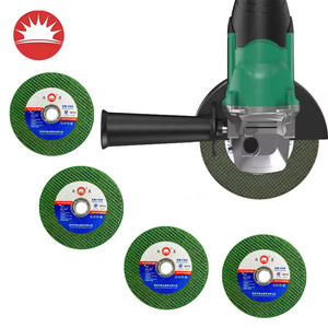 قرص قطع رفيع للغاية من يوتشن للبيع الساخن، مقاس 4/4.5/5 بوصة، أكسيد الألومنيوم أخضر/أسود، 13700 دورة في الدقيقة، قطعة واحدة، تصنيع المعدات الأصلية (OEM) - Product Image 2