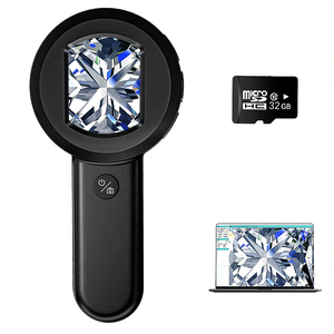 แว่นขยายคุณภาพสูง 100X HM020 พร้อมไฟ LED 8 ดวง หน้าจอ 2 นิ้ว แว่นขยายดิจิตอลแบบวิดีโอ กล้องส่องทางไกลแบบดิจิตอล HM020 - Product Image 1