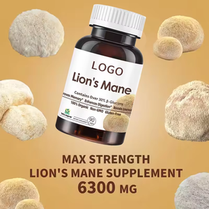 Cápsulas de extracto de hongo Lions Mane de calidad, suplemento cerebral para adultos, no para niños o mujeres embarazadas - Product Image 3