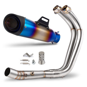Sistema de Escape <span class=keywords><strong>Tracer</strong></span> <span class=keywords><strong>700</strong></span>/GT para Yamaha YZF-R7 MT07 FZ07 XSR700 Tracer7/GT 2014-2026 Kit de Tubos de Silenciador para Motocicleta - Product Image 3