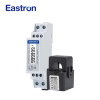 Compteur d'énergie monophasé Eastron SDM120CT-M 40mA CT sur rail DIN, RS485 Modbus, bidirectionnel, pour systèmes photovoltaïques, homologué SAA pour la Nouvelle-Zélande et l'Australie