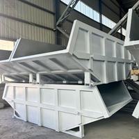 Conteneurs de recyclage personnalisables en acier pour déchets et ordures