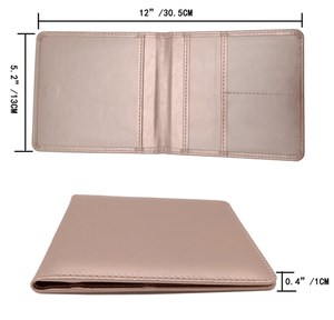 Billetera de cuero PU con seguro de registro de <span class=keywords><strong>coche</strong></span>, porta documentos - Product Image 5