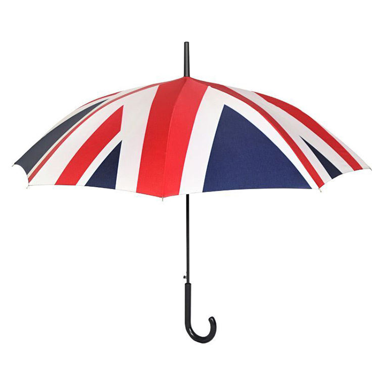 Buy In Bulk Union Flag Umbrella Windproof Double Canopy Design - Foto 6