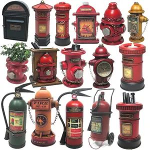 Figuritas de Hydrant para niños, modelo Retro Vintage de buzón de correo personalizado, juguete para niños, decoración de fuego antiguo, novedad de 2023 - Product Image 1
