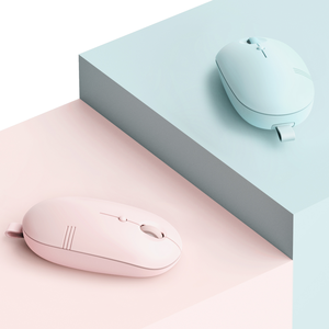 เมาส์ไร้สายดีไซน์แบนใหม่<span class=keywords><strong>ล่าสุด</strong></span> 4 ปุ่ม สีปรับแต่งได้ เชื่อมต่อผ่าน USB รองรับระบบปฏิบัติการ MacOS Chrome OS และ <span class=keywords><strong>IOS</strong></span> - Product Image 3