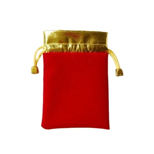 Fournitures d'emballage pour bijoux, pochette à cordon, sac cadeau, petite taille, rangement cosmétique, vente en gros pour les magasins de détail - Product Image 5