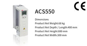 Convertisseur de fréquence triphasé haute performance ABB ACS550 380V 1,1KW-160KW Variateur de vitesse Variateurs de fréquence - Product Image 3