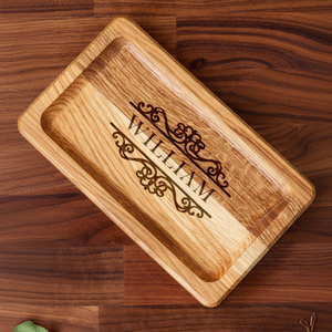 ถาดโชว์ของทำจากไม้เนื้อแข็งหุ้มกำมะหยี่ |   งานฝีมือประณีต |   ขายส่งจากโรงงานโดยตรง - Product Image 1