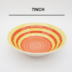 Tigela de Cerâmica para Frutas e Sopas de 7 Polegadas, Presente Personalizado, Pintada à Mão, Utensílios de Cozinha - Product Image 2